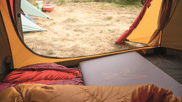 Килимок самонадувний Easy Camp Self-inflating Siesta Mat Single 3 см Grey (300061) фото 3