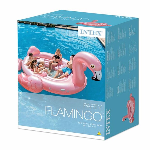 Надувной плотик Intex 57267 Фламинго изображение 6