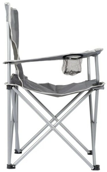 Кресло раскладное Bo-Camp Foldable Compact Grey (1267192) изображение 3