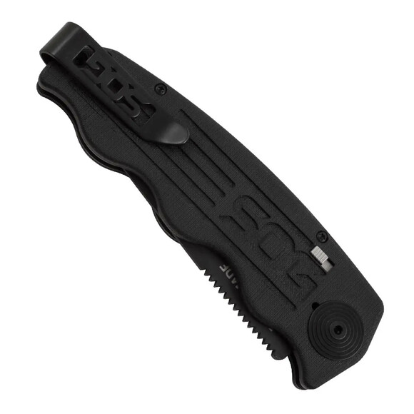 Нож складной SOG Tac Ops Black Micarta (SOG TO1011-BX) изображение 2