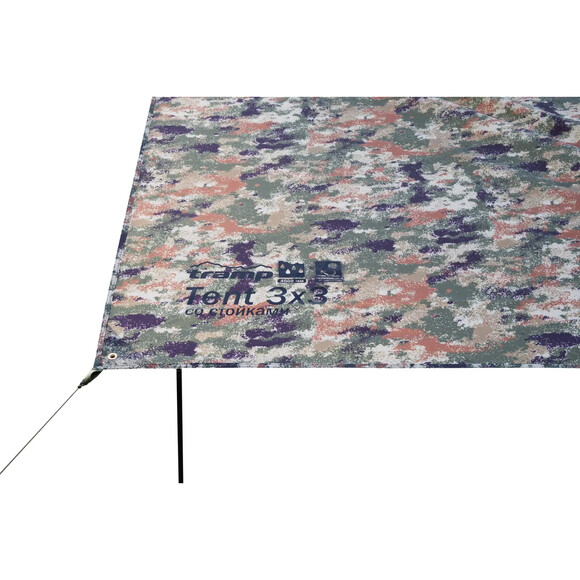 Тент со стойками Tramp Tent 3х3 м camo (UTRT-104-camo) изображение 6