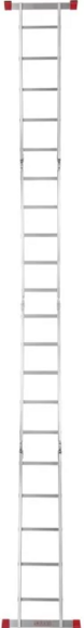 Лестница-трансформер алюминиевая четырёхсекционная Квітка Heavy Duty 4х5 (110-9605) изображение 5