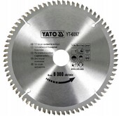 Диск пиляльний по алюмінію YATO 300х30х3x2.2 мм (YT-6097)