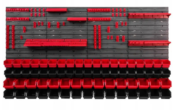 Панель для інструментів Kistenberg 156х78 см + 68 контейнерів (Варіант 75)