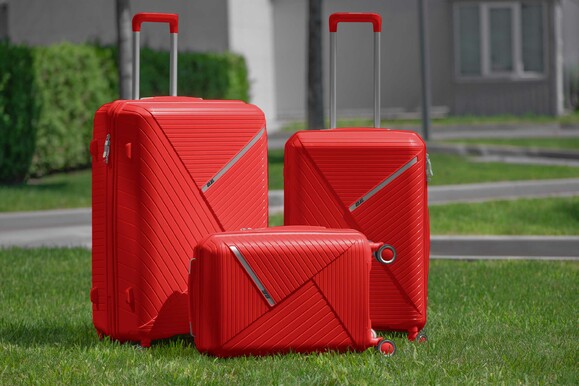 Набор чемоданов 2E SIGMA (L+M+S), красный 2E-SPPS-SET3-RD изображение 18
