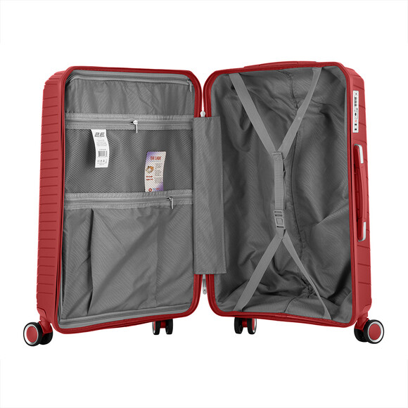 Набор чемоданов 2E SIGMA (L+M+S), красный 2E-SPPS-SET3-RD изображение 16