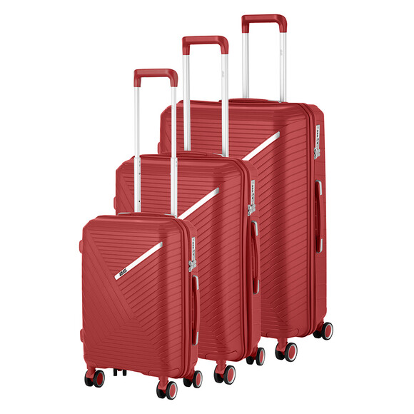 Набор чемоданов 2E SIGMA (L+M+S), красный 2E-SPPS-SET3-RD изображение 17