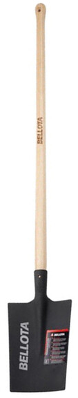 Лопата садовая Bellota из листовой стали с длинным древком 1420 мм (5573-26 ML.B)