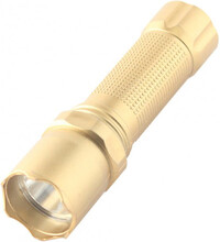 Фонарь ручной Quantum QM-FL1044 Minik 3W LED с USB, золотистый, без упаковки (QM-FL1044)