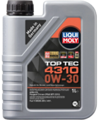 Синтетическое моторное масло LIQUI MOLY Top Tec 4310 0W-30, 1 л (2361)