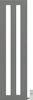 Вертикальный обогреватель Тепломакс 3 секции, 1.5 м (003978-1)