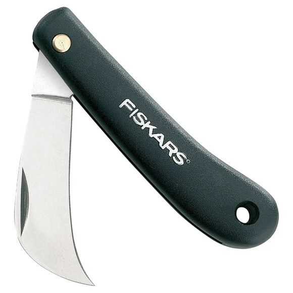 Зігнутий ніж для щеплень Fiskars K62, 125880 (1001623) фото 2