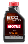 Моторное масло Motul 8100 Power SAE 5W-40, 1 л (111808)