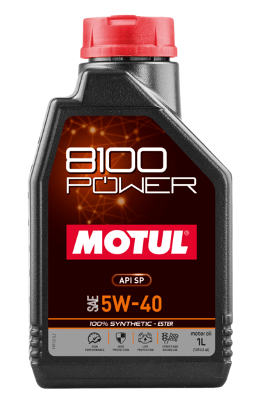 Моторна олива Motul 8100 Power SAE 5W-40, 1 л (111808)