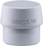 Змінний бойок для щадного молотка Halder SIMPLEX, 50 мм (сірий) (3203.050)