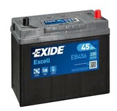 Аккумулятор EXIDE EB456 Excell, 45Ah/330A