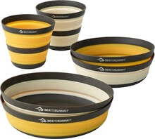 Набір посуду Sea to Summit Frontier UL Collapsible Dinnerware Set 2P, 4 миски, 2 чашки (9327868158652)