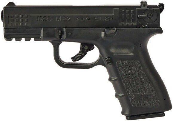 Пістолет пневматичний ASG ISSC M22, 4.5 мм ВВ, Black (2370.43.57) фото 2