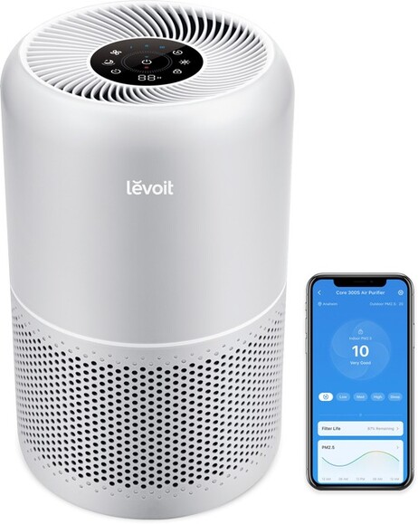 Очиститель воздуха Levoit Smart Air Purifier Core 300S Plus (HEAPAPLVSEU0104) изображение 4