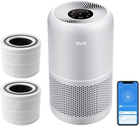 Очиститель воздуха Levoit Smart Air Purifier Core 300S Plus (HEAPAPLVSEU0104) изображение 5