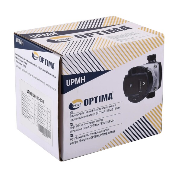 Циркуляційний насос Optima PRIME UPMH 20-80AUTO (27879) фото 5