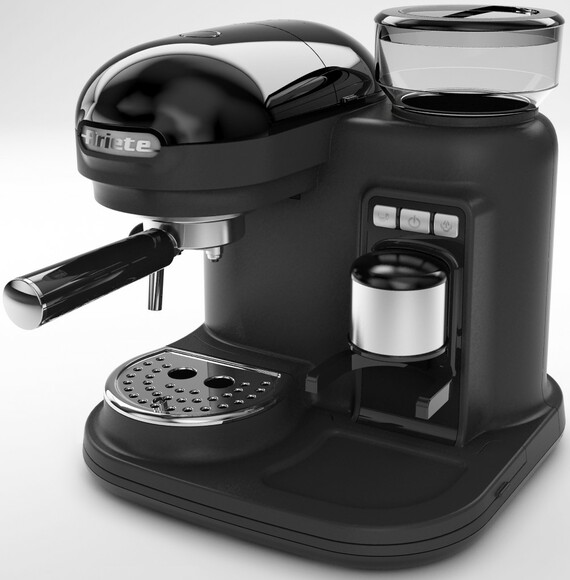 Рожковая кофеварка Ariete 1318 Espresso Moderna Black изображение 2