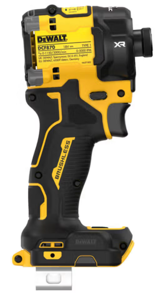 Аккумуляторный ударный шуруповерт DeWALT DCF870NT (без АКБ и ЗУ) изображение 6