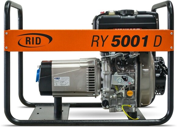 Дизельний генератор RID RY 5001 D фото 2