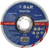 Диск відрізний по металу і нержавійці S & R 115 x 1.2 x 22.2 мм A46S BF (131012115)