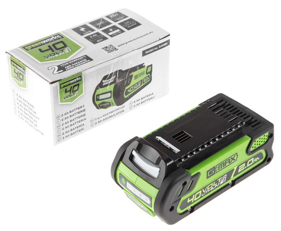 Триммер аккумуляторный Greenworks G40LTK2 (с АКБ 2 Ah и ЗУ) (2101507VA) изображение 11