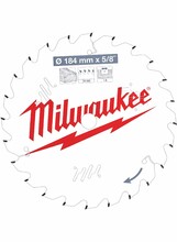 Диск пильный Milwaukee CSB P W 184x15.8x1.6 мм 24 зуба (4932471378)
