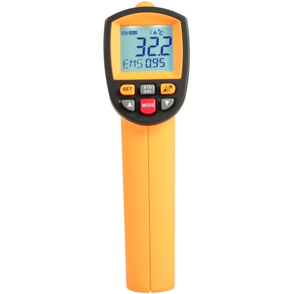 Безконтактний інфрачервоний термометр (пірометр) Benetech -30-1350°C (GM1350) фото 2