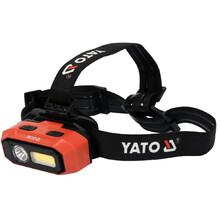 Налобний ліхтар акумуляторний YATO YT-08594