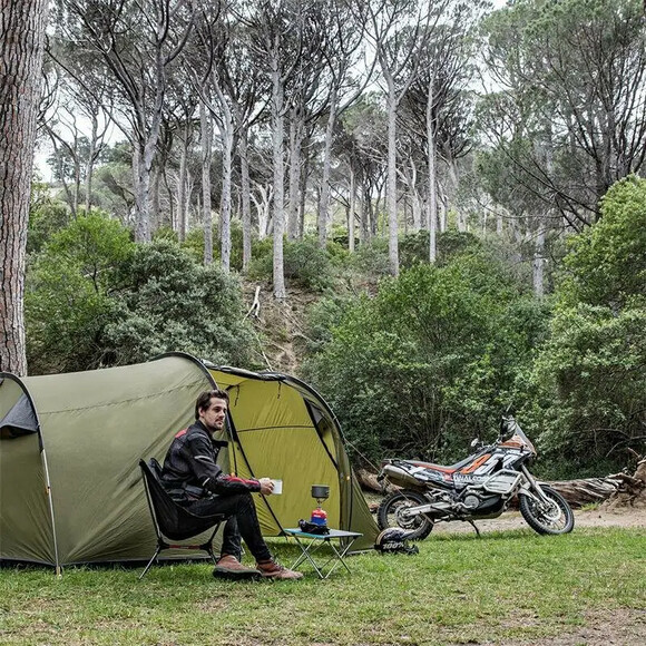 Палатка облегченная двохместная Naturehike Could Tourer Motercycle NH19ZP013 зеленый изображение 4