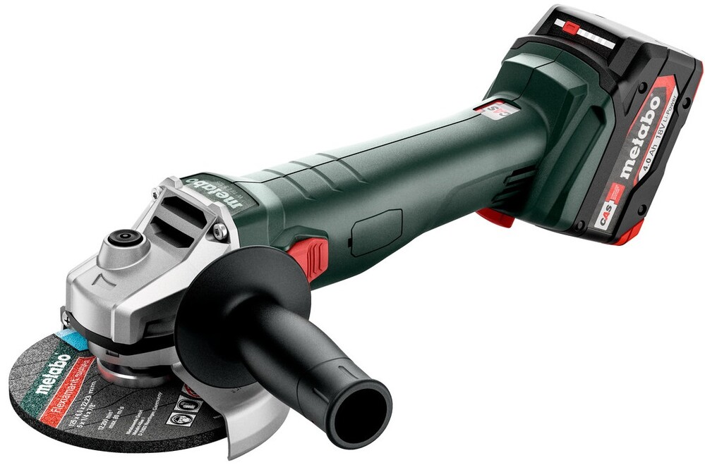 

Акумуляторна кутова шліфувальна машина Metabo W 18 L 9-125 (602247510)