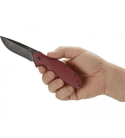 Нож CRKT Shenanigan maroon (K800RKP) изображение 11