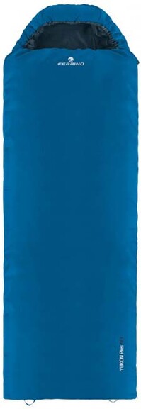 Спальный мешок Ferrino Yukon Plus SQ/+7 град. Blue Left (86358NBBS)