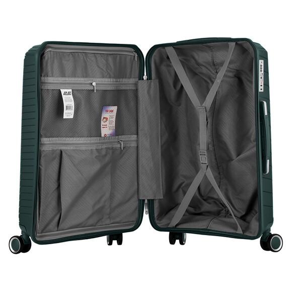 Набор чемоданов 2E SIGMA (L+M+S), изумруд 2E-SPPS-SET3-EG изображение 16