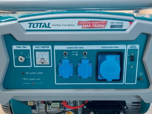Бензиновый генератор Total TP175006 изображение 7