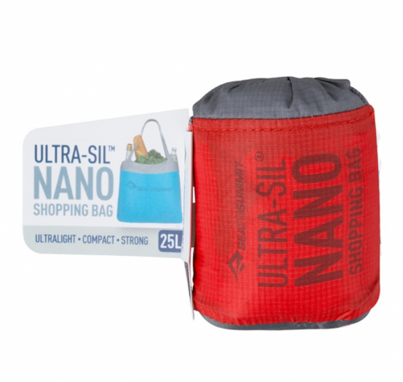 Сумка складана Sea To Summit Ultra-Sil Nano Shopping Bag Red (STS A15SBRD) фото 4