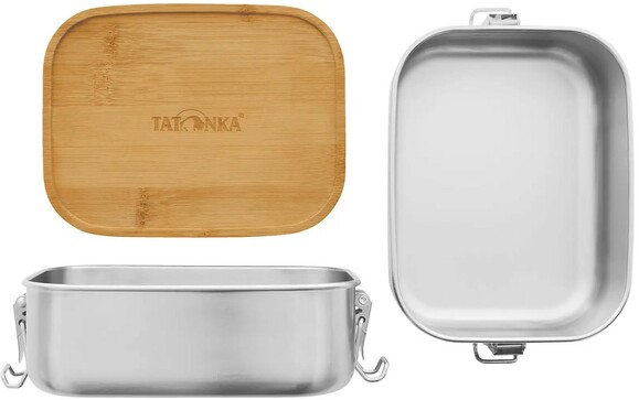 Контейнер для еды Tatonka Lunch Box I 1000 Bamboo (TAT 4205.000) изображение 2