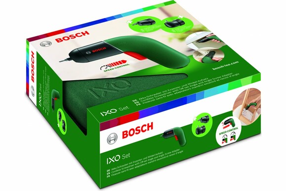 Акумуляторна викрутка Bosch IXO VI Set (06039C7122) фото 4