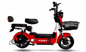 Велоскутер акумуляторний FORTE LUCKY, червоний (119361)