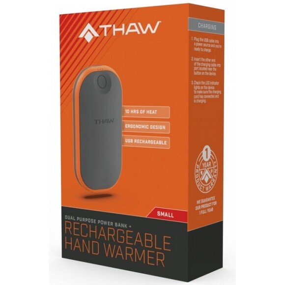 Электрическая грелка для рук Thaw Rechargeable Hand Warmer 5200mAh (THW THA-HND-0017-G) изображение 7