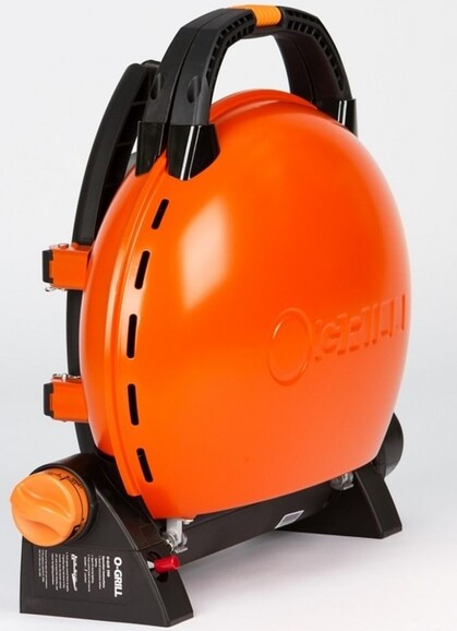 Портативний переносний газовий гриль O-GRILL 500, помаранчевий + шланг у подарунок! (o-grill_500_orange) фото 8