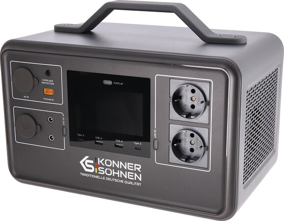 Портативная мобильная электростанция Konner&Sohnen KS 1200PS изображение 2