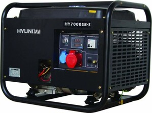 Генератор бензиновий Hyundai HY7000SE-3