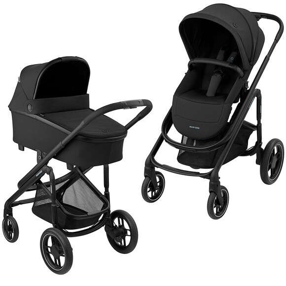 Детская коляска 2 в 1 MAXI-COSI Plaza Plus (essential black) (1919672110) изображение 16