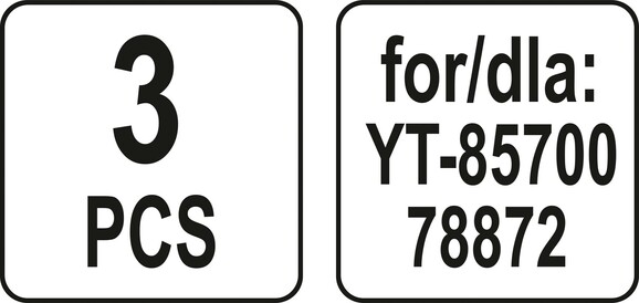 Мешки для пылесоса Yato YT-85735 3 шт. (для YT-85700 и 78872) изображение 3