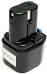 Акумулятор PowerPlant для шурупокрутів та електроінструментів HITACHI GD-HIT-7.2, 7.2 V, 2 Ah, NICD (DV00PT0036)